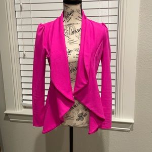 Hot pink blazer